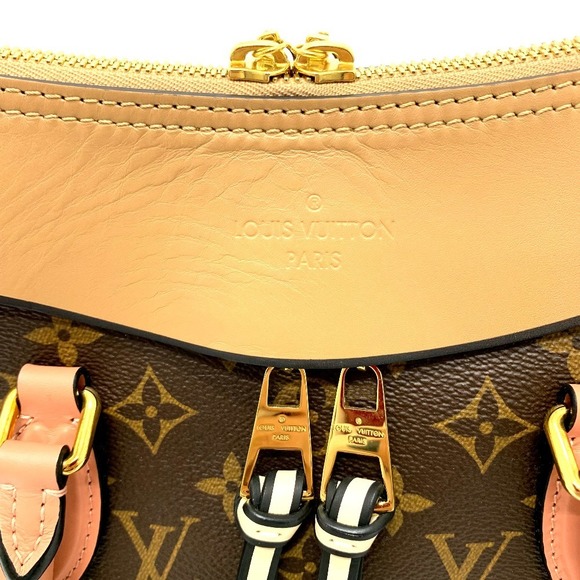 Louis Vuitton Monogram Tuileries Handbag Tote Bag Brown - Picture 9 of 10